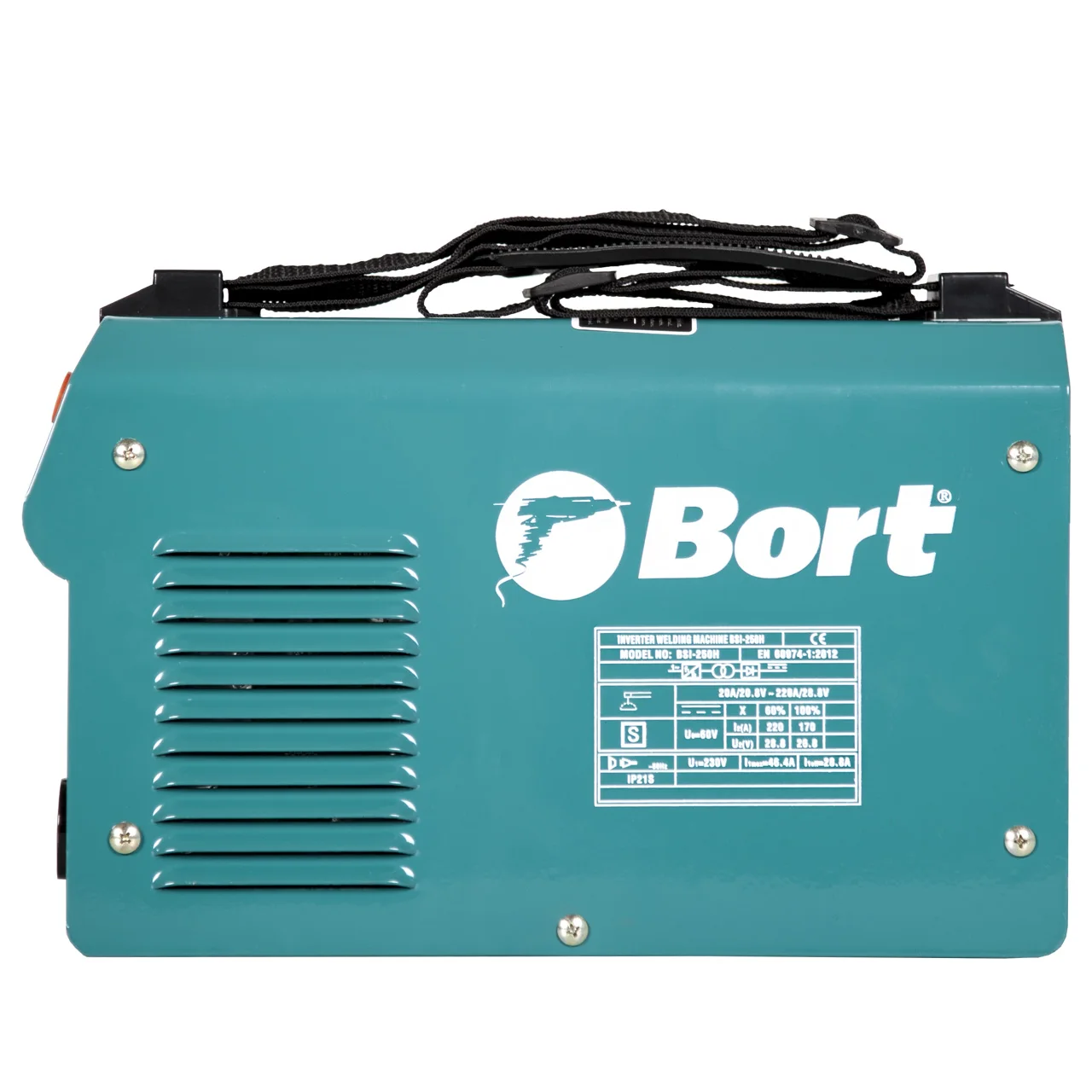 Аппарат сварочный инверторный Bort BSI 250H (Диапазон тока 10 220А мощность 7100Вт