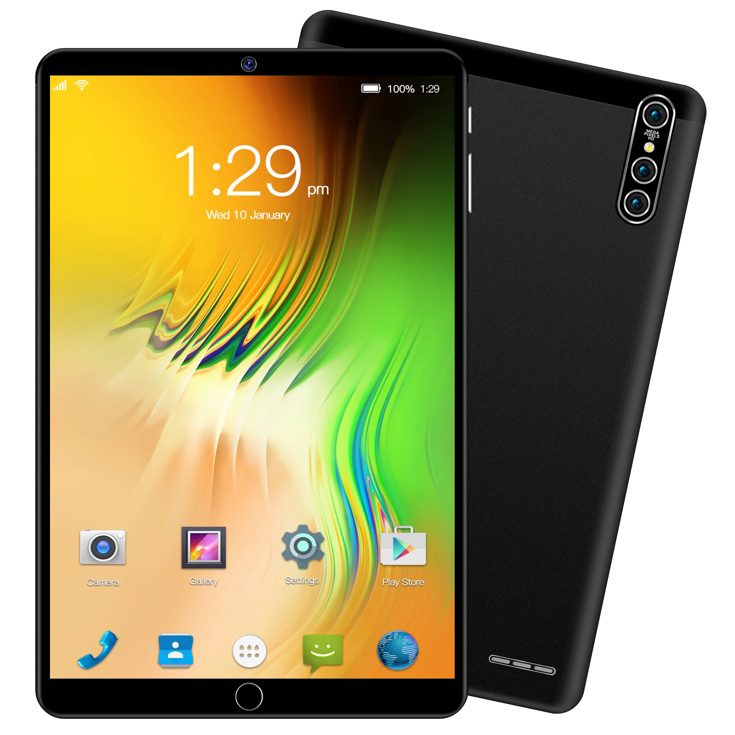 

Планшет, экран 10,1 дюйма, 10 ядер, 8 Гб ОЗУ 256 Гб ПЗУ, android 10,0, планшетный ПК 3G/wifi с камерой 8 Мп + 13 МП