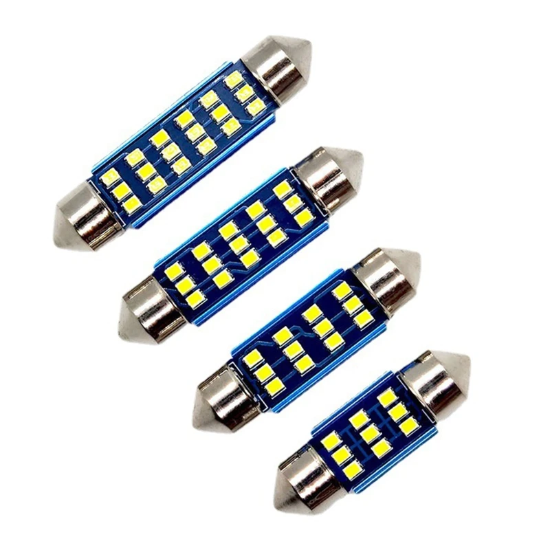 

Extremely Bright Reading Lamp LED for Dome Map Courtesy Wedge Light License Plate Lights 31/36/39/41mm Error Free