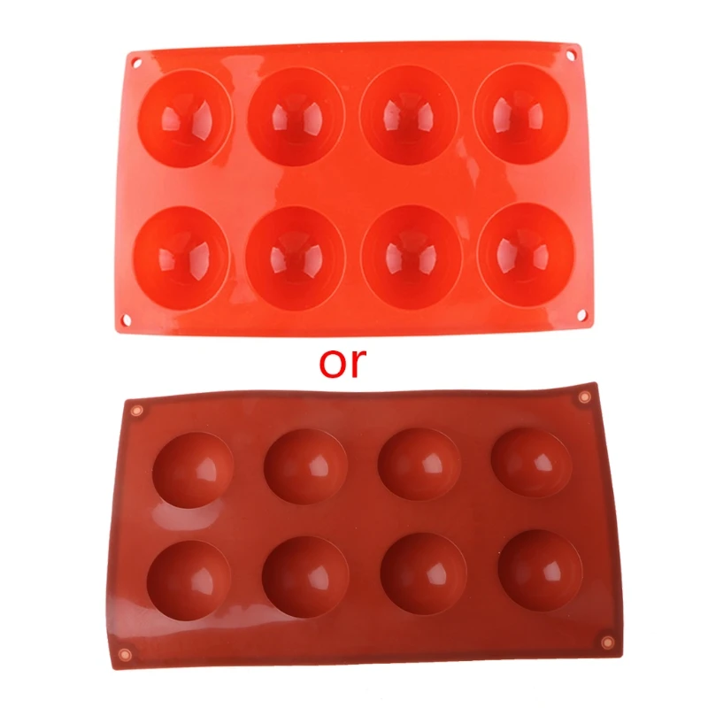 

6/8 Holes Epoxy Resin Mold Handmade Soap Silicone Mould DIY Crafts Jewelry Making Tool