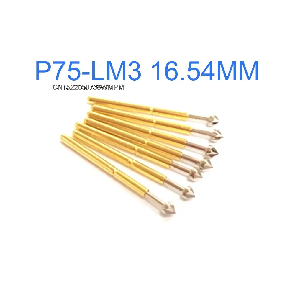 100 шт./лот новые и оригинальные Щупы для проверки печатной платы Φ 16 54 мм - купить