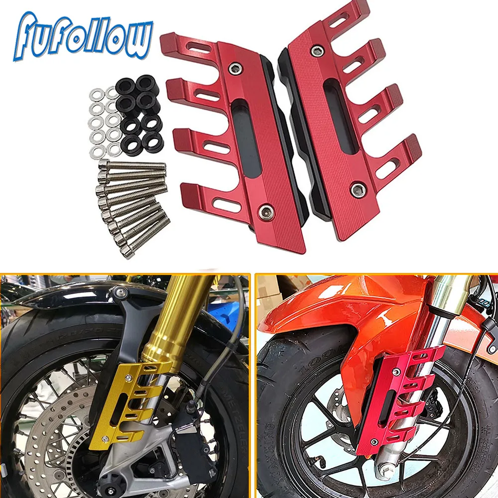 

Motorcycle CNC Front Fender anti-fall Slider Guard For HONDA MSX125 MSX 125 NC750S NC 750S NC750X NC 750X 2014-2019 2020 2021