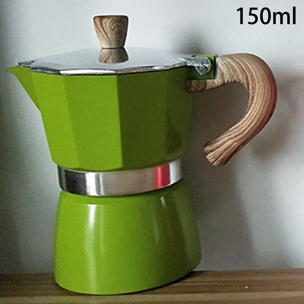 

Moka Coffee Pot Aluminum Mocha Espresso Percolator Pot Coffee Kettle Cafetera Home Cafe Coffee Maker Tool