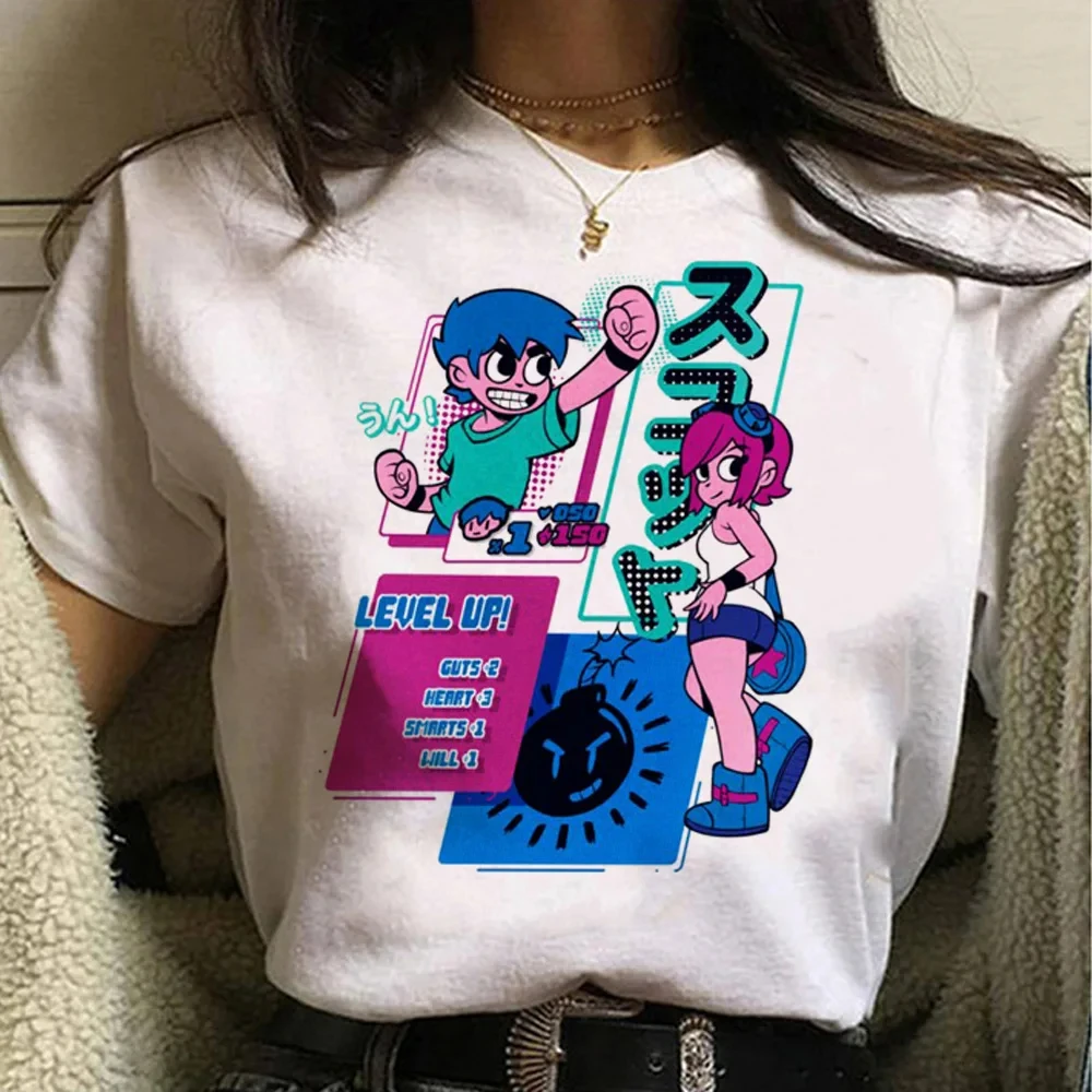 Футболка женская летняя хлопковая с графическим принтом в стиле Харадзюку