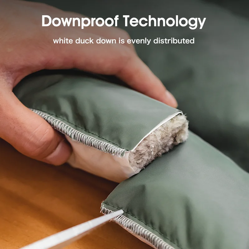 Maden Men White Duck Down Coat Japanese Retro Double-sided Wear Patchwork Downproof Jacket Winter Thick Warm Stand Collar Coat