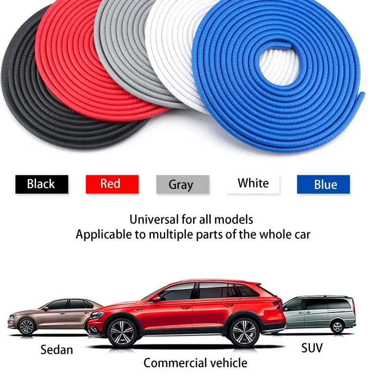 

Car Door Edge Protector Strip Auto Door Edge Guard Trim Moulding Strip Car Door Anti Collision Strips For Car Window Door Edge