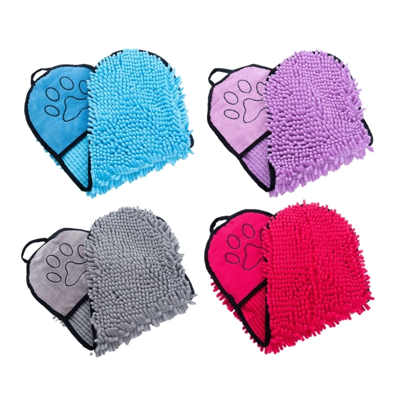 

Супер впитывающее быстросохнущее полотенце X6HD с карманами для рук, полотенце для ежедневной очистки домашних животных