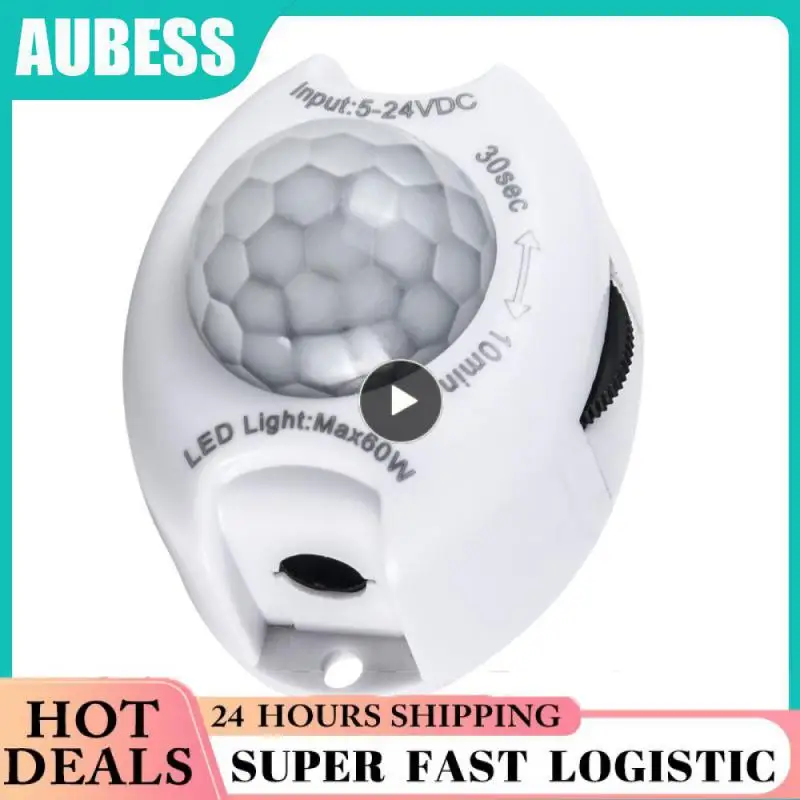 

Automatic Light Switch Movement Detector Led Strip Light Module Activated Timer Automatic Human Body Induction Controller Timer