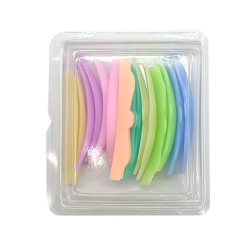 

8 Pairs Eyelash Perming Pad Silicone Eyelashes Perming Curler Reusable Lash Lift Shield Pads For Perfect Lasting Eyelash Lifting