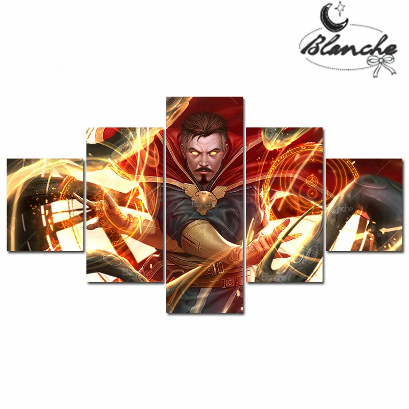 Набор для рисования на холсте комиксов Marvel Доктор странная магия 5 шт. | Живопись и