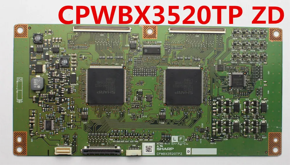 

For SHARP LCD CONTROLLER T-CON BOARD CPWBX 3520TPZ D CPWBX3520TPZ D
