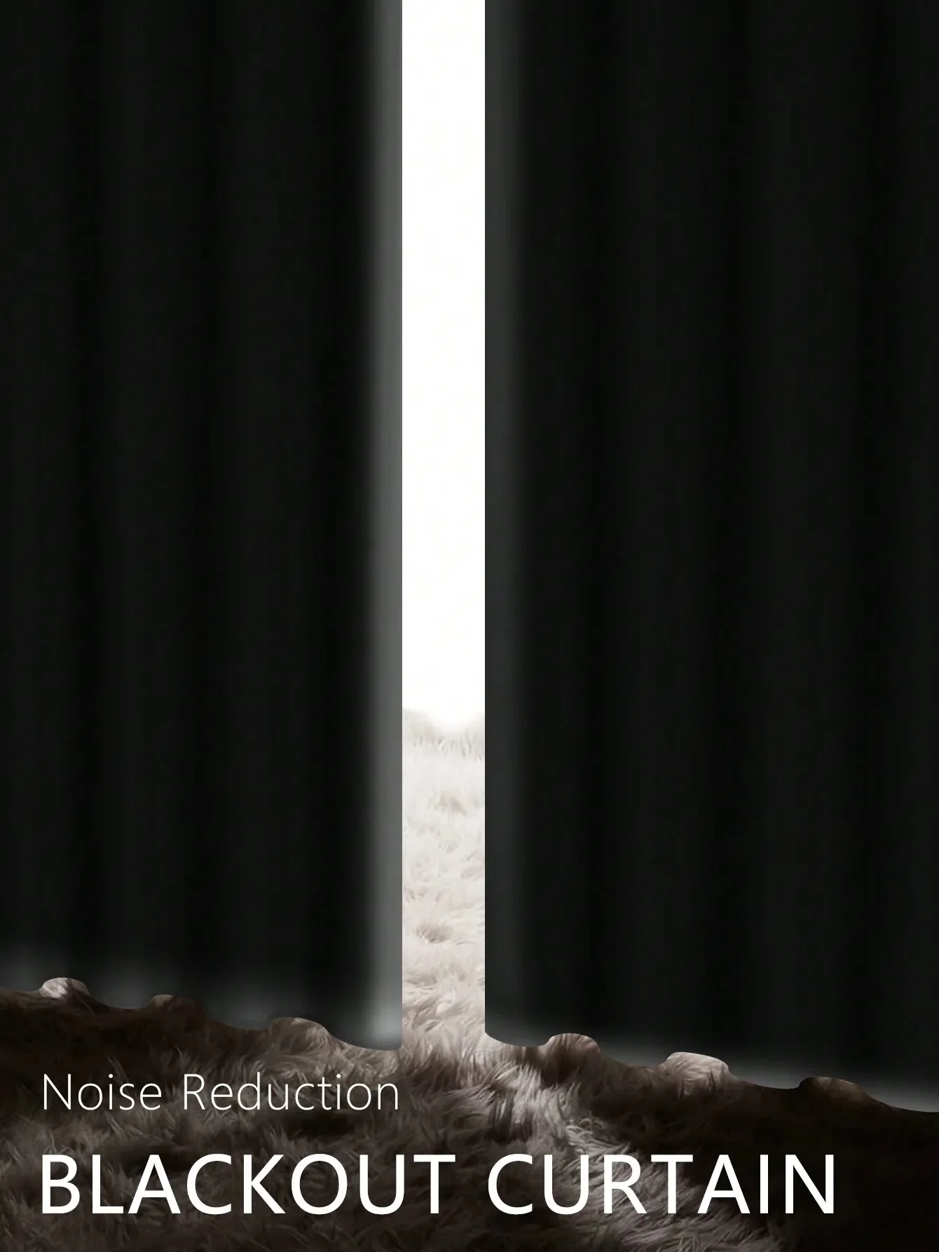 Затемняющие шторы с изоляцией 2 шт