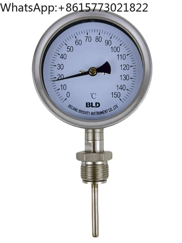 Аутентичный Beijing Br-ady Sta-inless Steel Bimetal The-rmometer WSSF-411 промышленный терм-метр