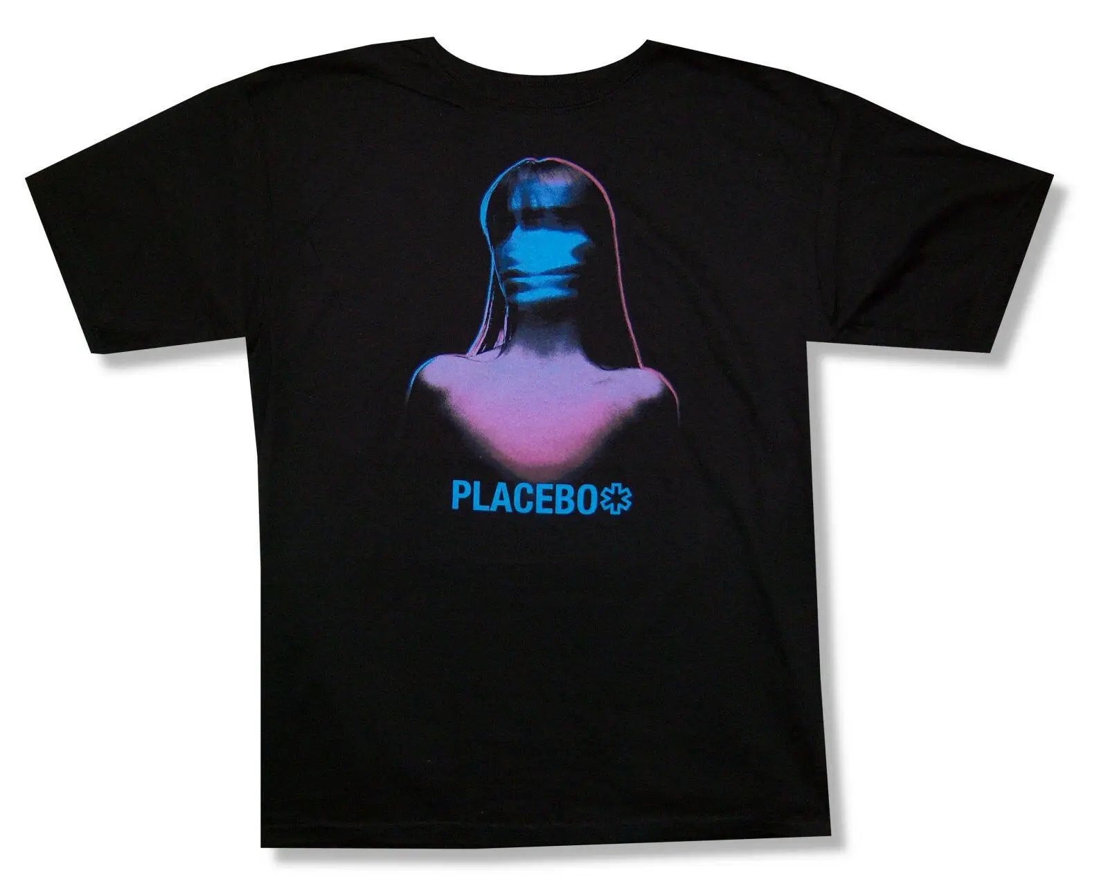 

Placebo Purple Girl Meds Album Art Black T Shirt New Soft