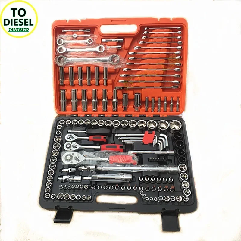 150 шт. наборы инструментов для комбинированных гаечных ключей с быстрым втулкой