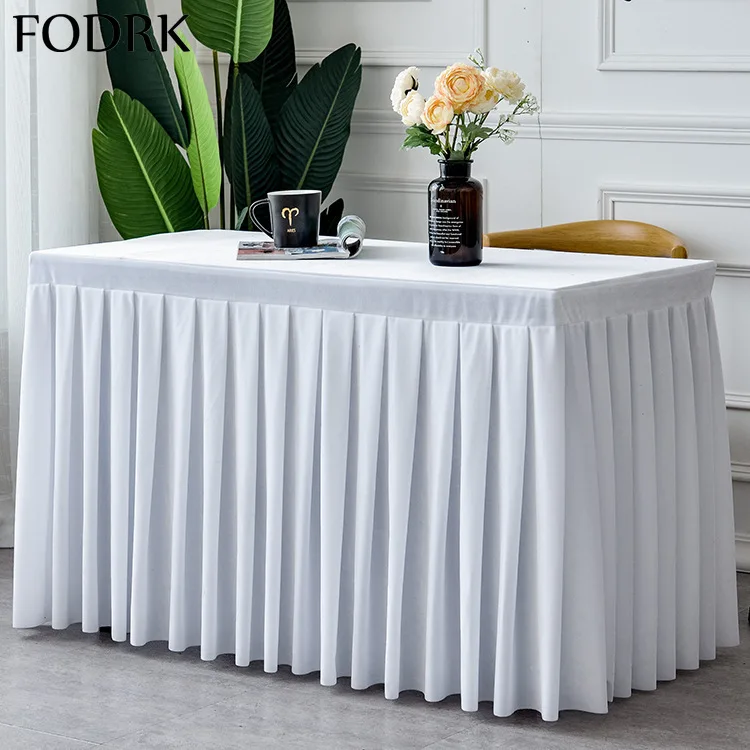 

Wedding Centerpieces for Tables Dining Mat Birthday Party Decoration Accessories Tablecloth Skirt Neat Sweet Furniture Petticoat