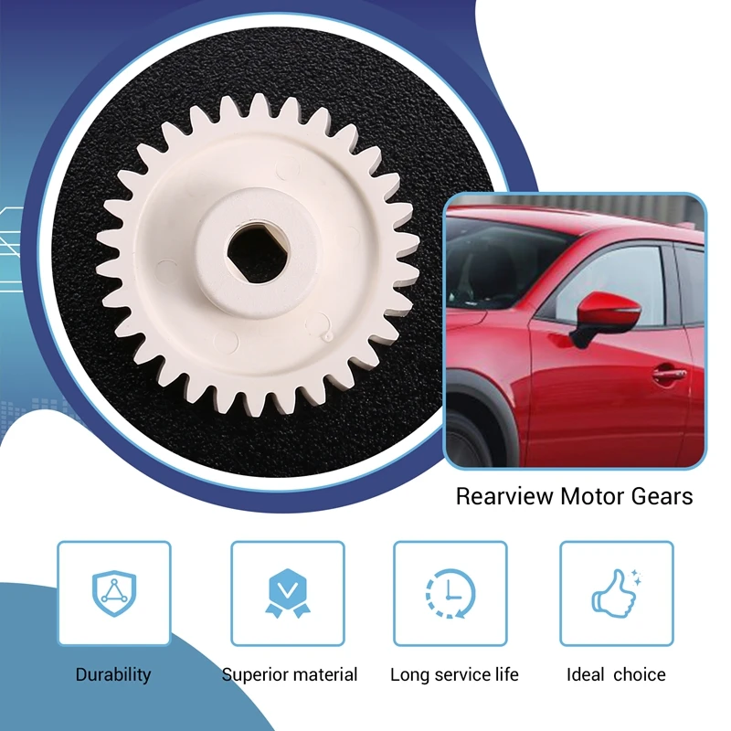 30T Car Side Wing Mirror Fold Motor Gear For Mazda 2 3 6 Roadster Demio Axela Atenza MX-5 CX-3 CX-4 CX-5 CX-7 CX-9