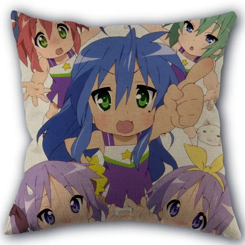 Новое поступление наволочка Lucky Star льняная ткань квадратная на молнии 45X45 см