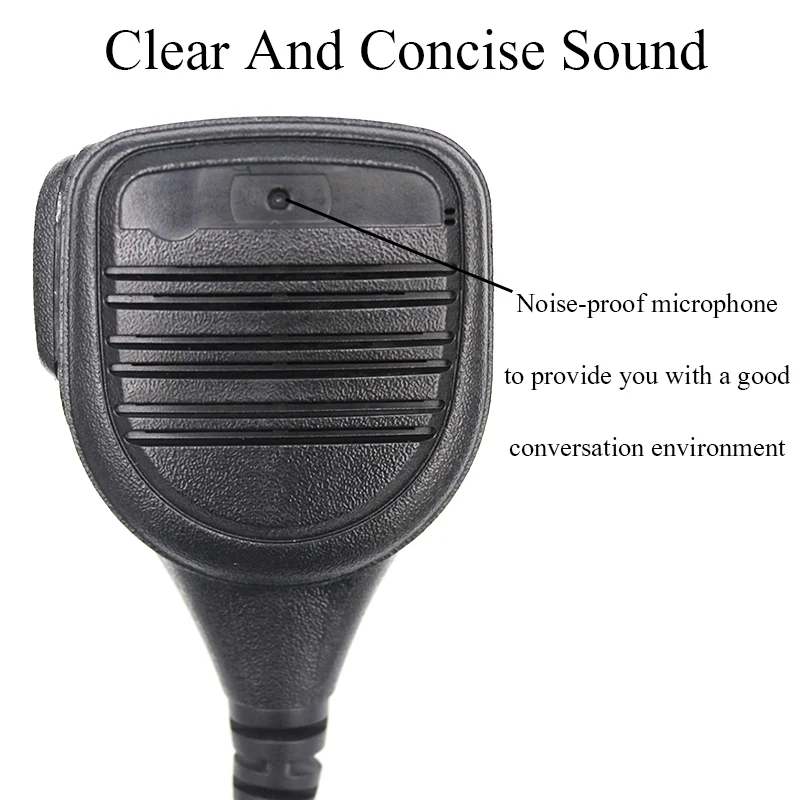 Lapel Shoulder Mic Heavy Speake Compatible with Motorola Radio XTS1500 XTS2500 XTS3000 XTS3500 XTS5000 XTS5000r JT1000 HT100
