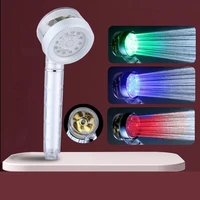 colorful led shower head faucet light 7 color variations bathtub glowing shower light water flow shower head