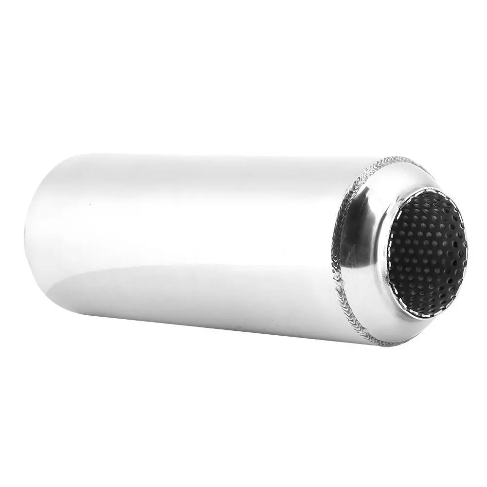

2.5in Exhaust Middle Pipe Dissipative Tuning Muffler Tube Tornado Silencer Universal for Car