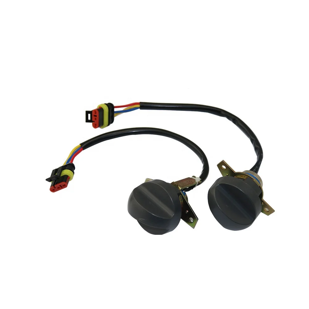 

GZB Excavator part Switch Key Throttle Knob DXSDW-EC-01-J for SY75/SY215 RTS