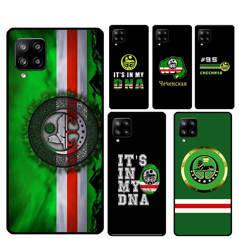 Чеченский чехол с флагом Чечня для Samsung Galaxy A22 A32 A52 A54 A14 A16 A26 A36 A56 A55 A35 A05 A06 A15 A53 A33 A13
