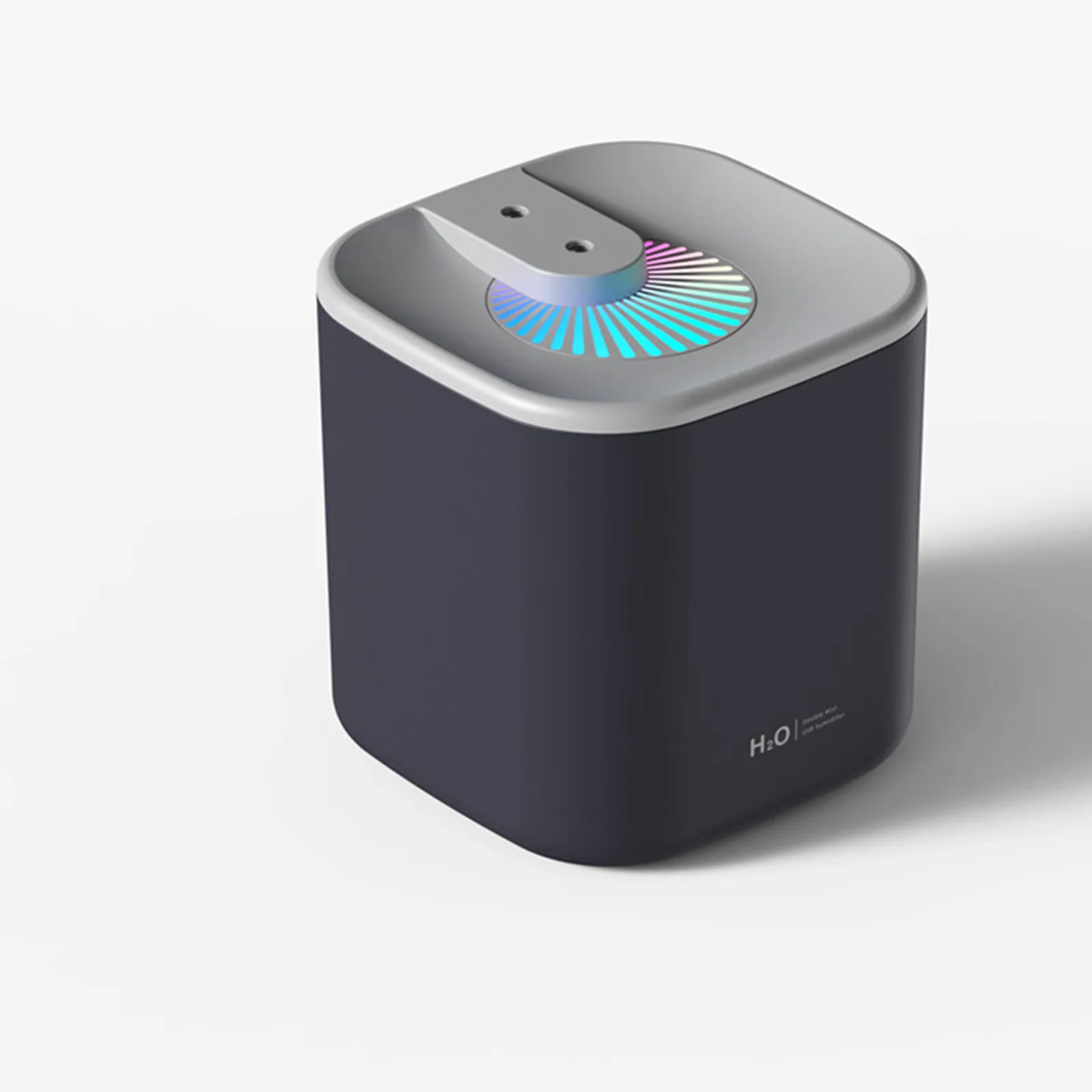 

Colorful Home Aromatherapy Humidifier, Double Spray Large Capacity Humidifier, USB Double Spray Desktop Humidifier, LED Warm Lig
