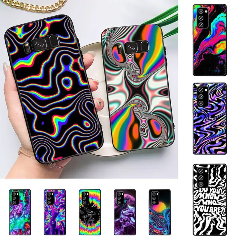 

RuiCaiCa Spiritual Psychodelic Phone Case For Samsung Galaxy Note 10Pro Note 20ultra cover for note20 note 10lite M30S Back