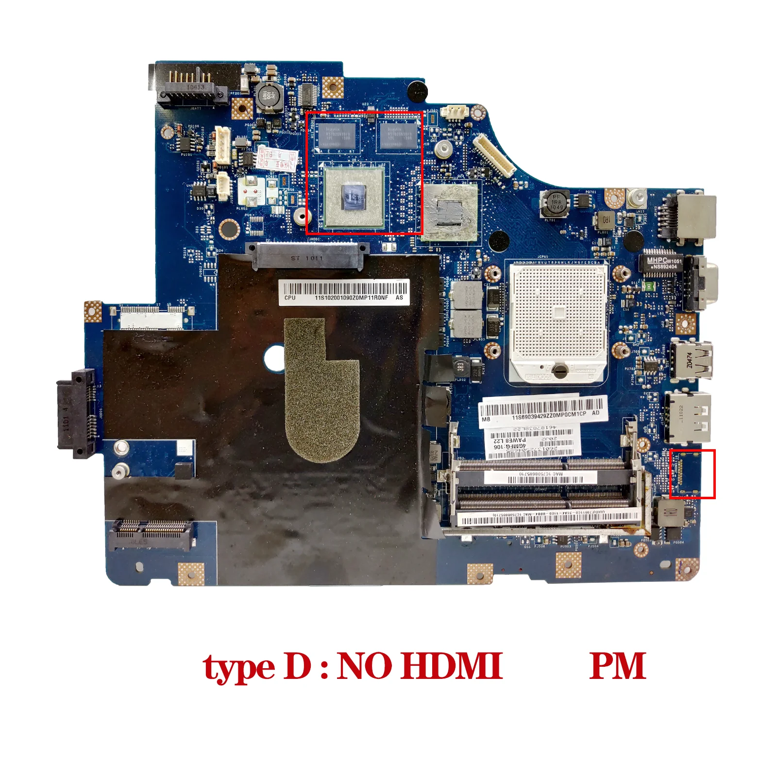 KEFU LA-5754P материнская плата для ноутбука Lenovo IdeaPad Z565 G565 с/без HDMI HD5470M/HD6470M/UMA - купить