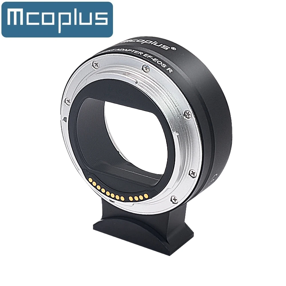 Фото Кольцо-переходник для объектива Mcoplus EF-EOS R с автофокусом для объектива Canon EF/EF-S на Canon RF EOS R RP R3 R5 R50 R6 R7 R8 R №1