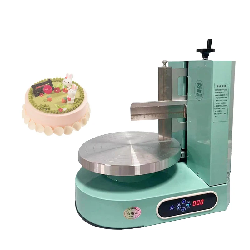 

Настольная машина для нанесения покрытия крема для торта/Разглаживающая машина для украшения тортов на день рождения