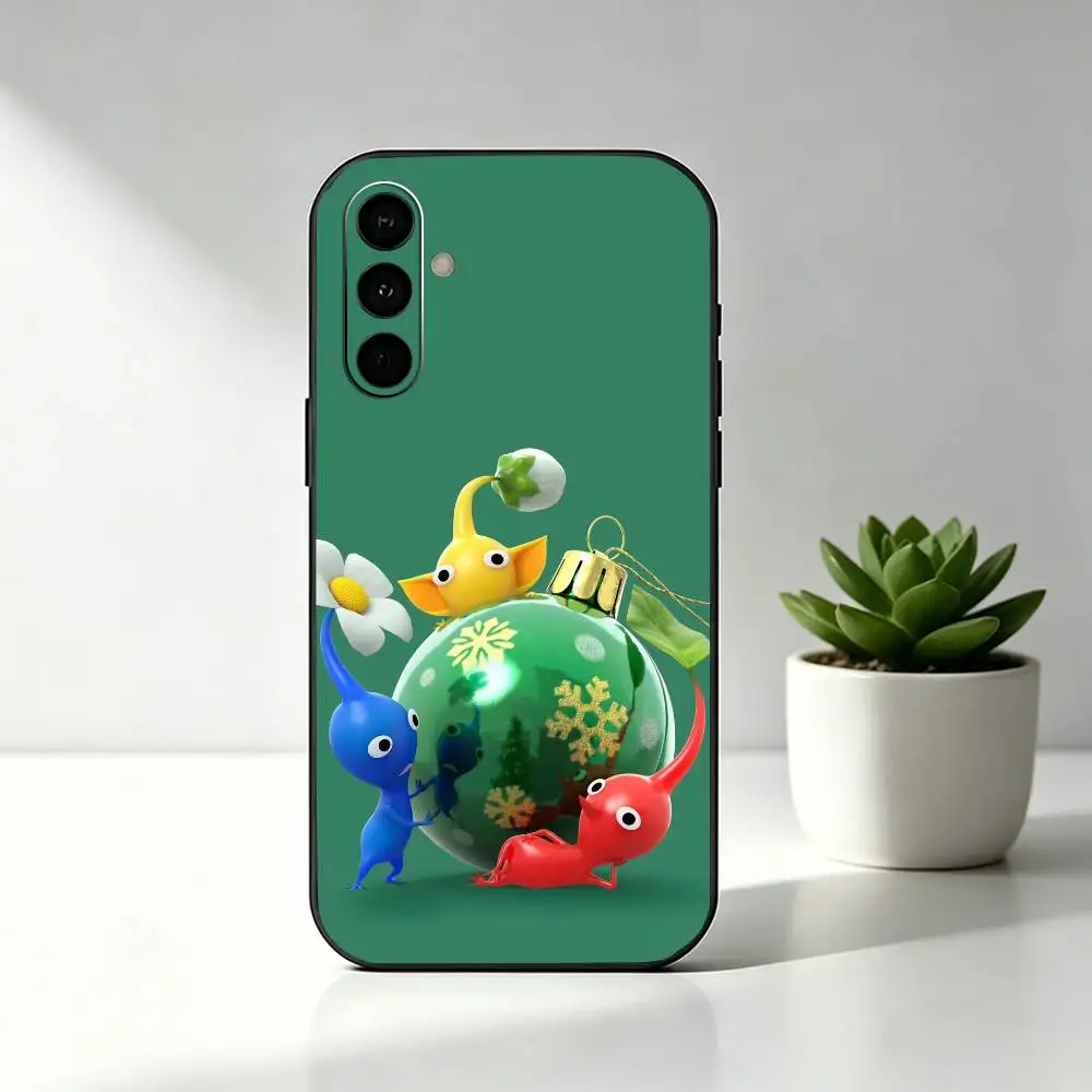 Чехол для телефона Game P-Pikmin 4 для Samsung Galaxy A73, A72, A71, A70, A53, A52, A51, мягкий силиконовый черный чехол (art.: 3920dacddbb63) - 3920dacddbb63