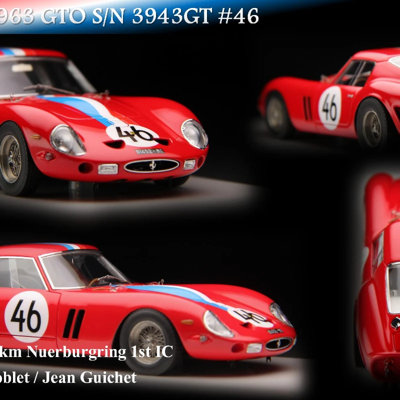 

MY64 1/64 Ferrari 250 GTO Resin Car Model Collection Gift Free Shipping