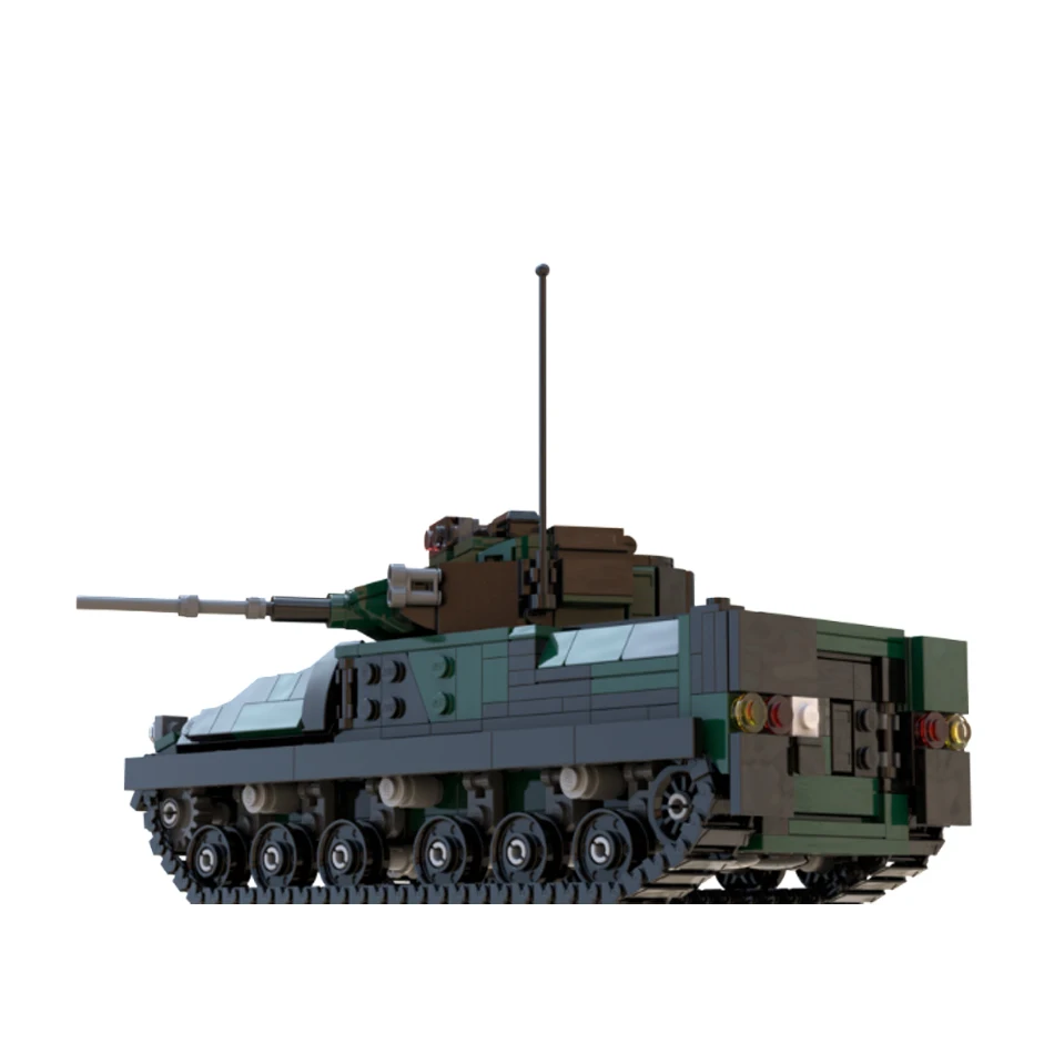 MOC-180519 FV510 Warrior IFV гусеничный бронированный автомобиль строительный блок пехота