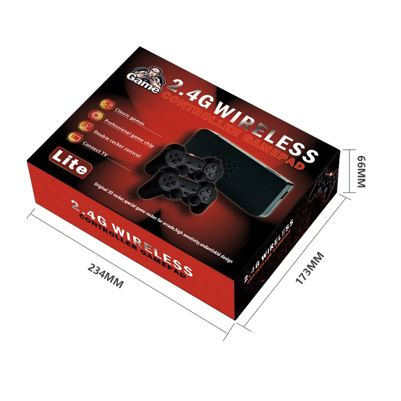 Игровые консоли для PS1/GBA/MD/SNES/Sega с 10000 ретро-играми 64G 4K HD беспроводной геймпад