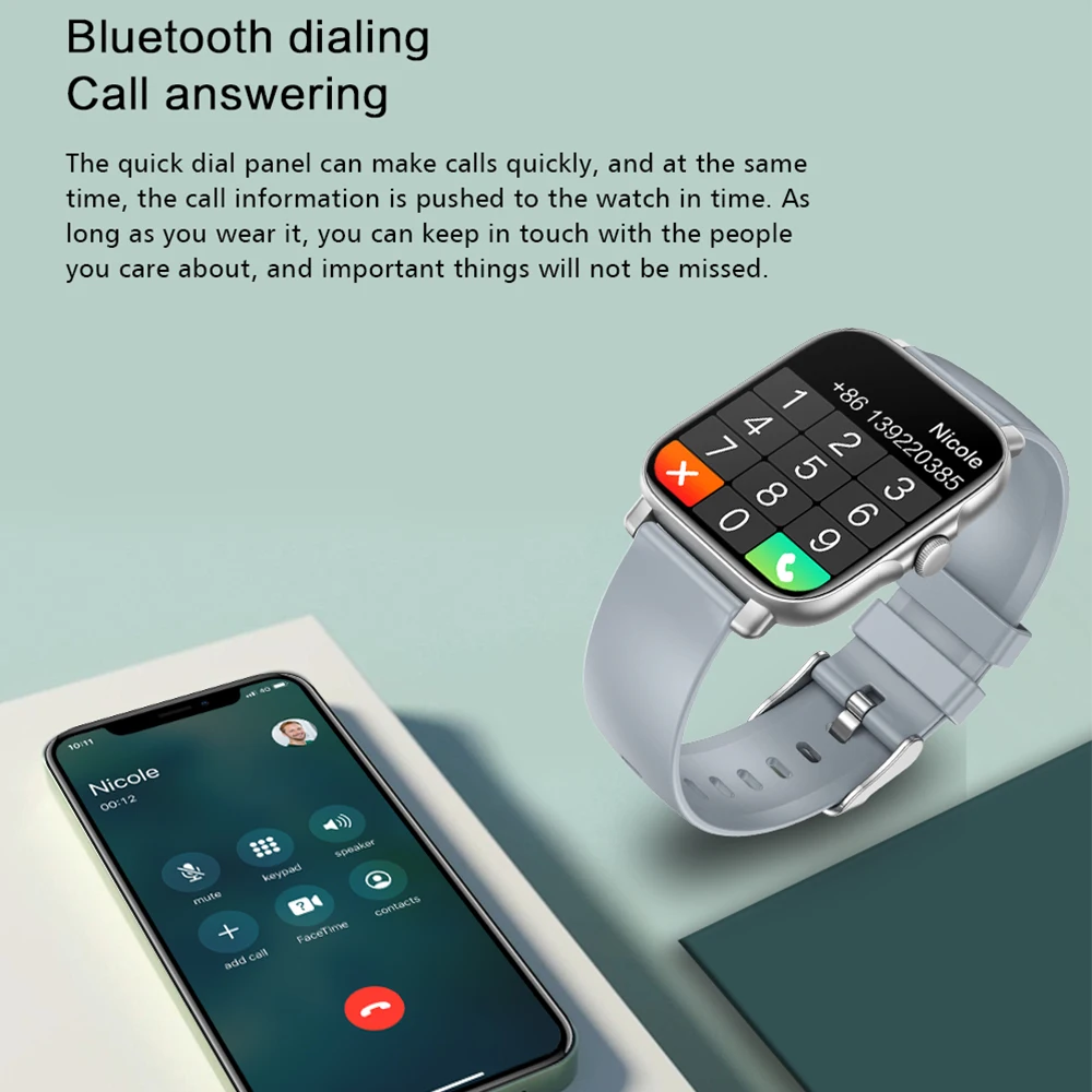 Умные часы 2022 для мужчин Android IOS Bluetooth функция ответа на звонки умные IP67
