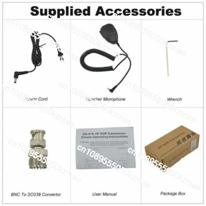 Восстановите 10-15 Вт RS-918 SSB HF SDR HAM Трансивер Передача мощности TX 0 5-30 МГц V0.6 MCHF