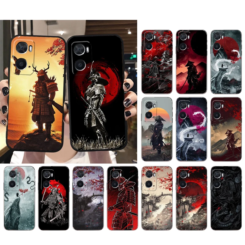 

Phone Case for OPPO A77 A57 A57S A78 A96 A91 A54 A74 A94 A73 A52 A53A53S A15 A16 A17 Japanese Samurai Case