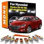 Автомобильная лампа MDNG Canbus Автоматическая внутренняя светодиодная подсветка светильник для Hyundai Elantra XD HD MD UD AD 2001-2020 карта багажника купольный номерной знак лампы