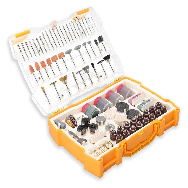

302Pcs Abrasive Rotary Tool Accessories Set Electric Mini Drill Bit Kit Sanding Polishing Cutting Engraving Heads for Dremel