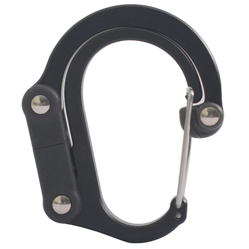 

Многофункциональный D-образный карабин, брелок с поворотом на 360 градусов для кемпинга, походов, путешествий