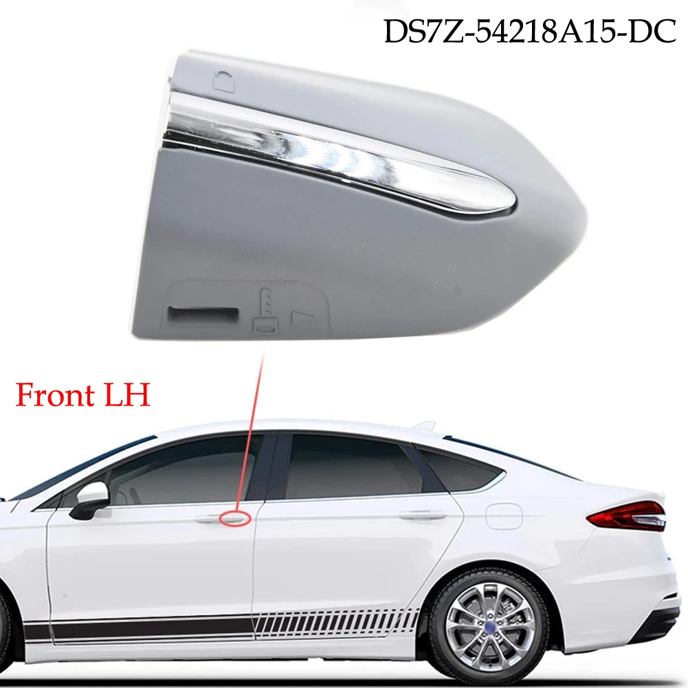 

Car Lock Cover Car Door Cover Cap Direct Replacement Door Handle Lock Exterior Accessories For Ford For Fusion 13-20