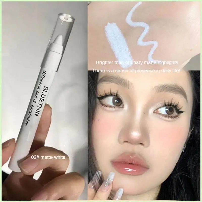 

Eyeshadow Pen Lying Silkworm Pencil Lasting Natural Matte Shimmer Eyeliner Eyelid Pearl Brighten Eye Makeup Tool Highlighter Pen