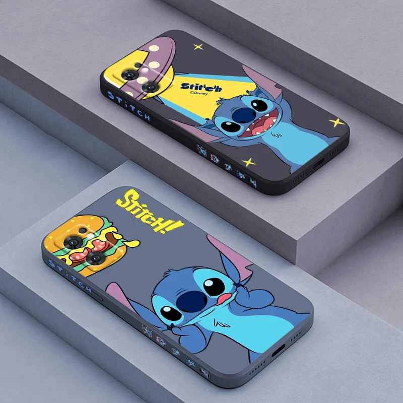 

titch cute cartoon Phone Case For Huawei Honor 60 SE 50 30S 20 20E 10X 10i 9X 9C 9S 8A Liquid Left Rope Funda Cover Soft Back