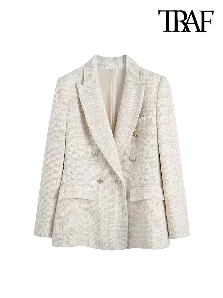 Женский двубортный пиджак