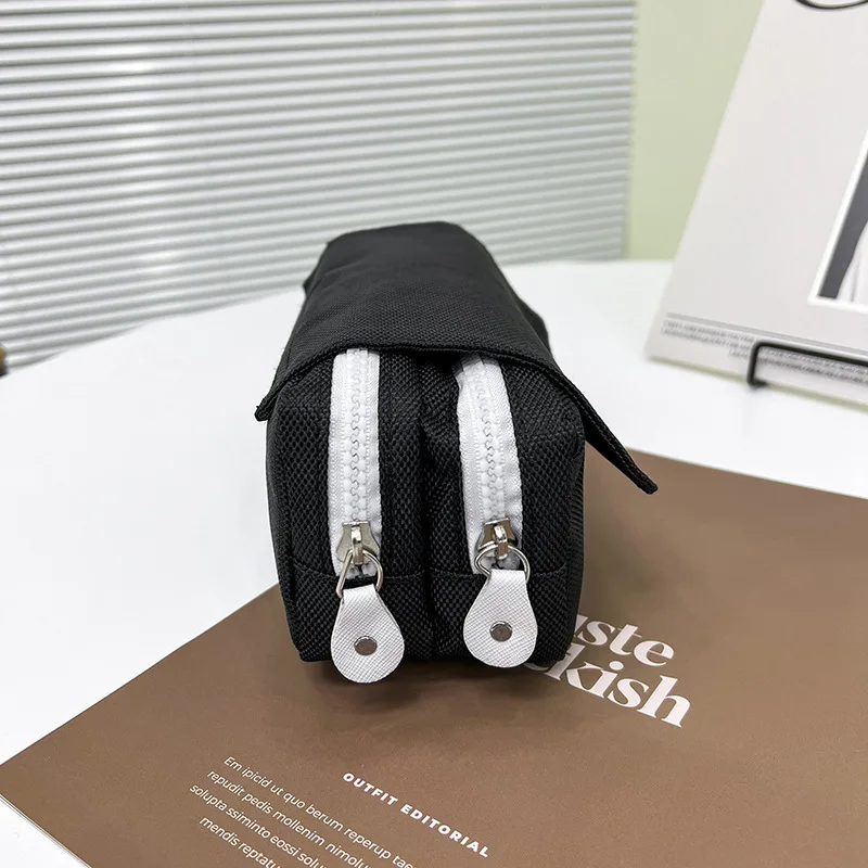 Cena New Storage Bag Multi-layer Large-capacity Pencil Case Stationery Box Bag Junior High School Students Creative Hand Pencil Bag Kup New Storage Bag Multi-layer Large-capacity Pencil Case Stationery Box Bag Junior High School Students Creative Hand Pencil Bag