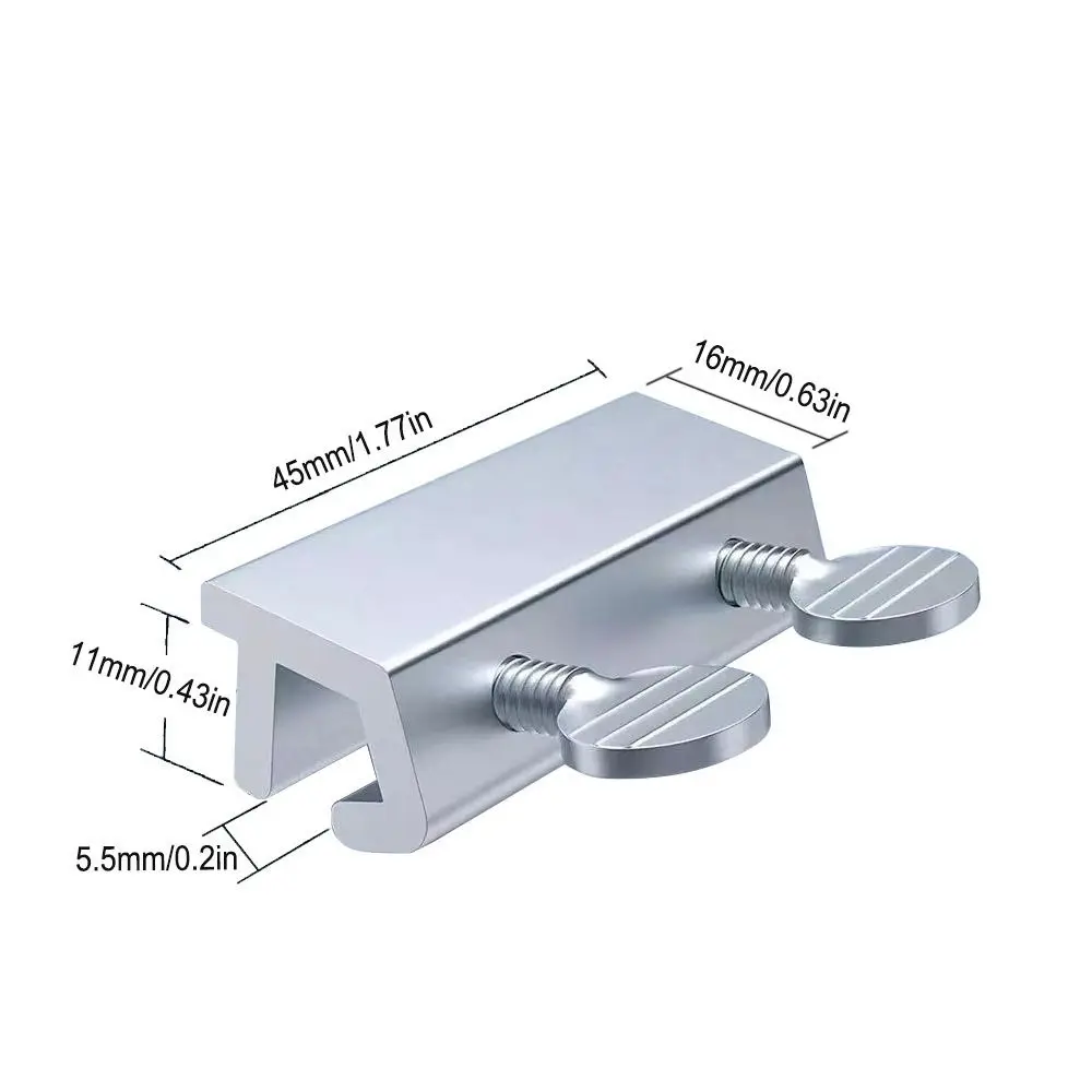 

Новые оконные замки из алюминиевого сплава, регулируемые зажимы для раздвижных дверей, защитный оконный замок, стопор для окна