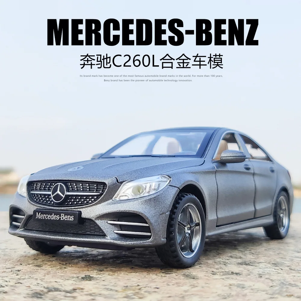 

1:32 Benz C260L Diecast Scale Alloy Pull Back Car Collectable Toy Gifts for Children diecasts & toy vehicles