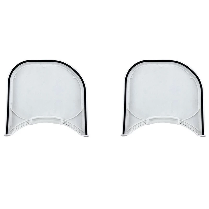 

2Pcs 5231EL1003B Dryer Lint Filter Screen With Felt Rim Seal For LG Clothes Dryer Replaces 5231EL1003B DLE2512W DLE2514W